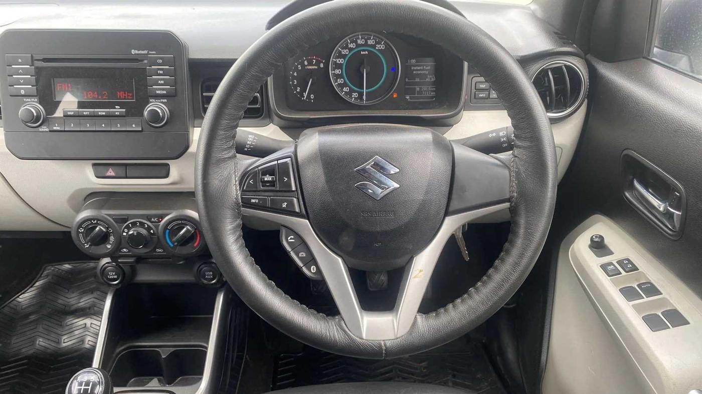 2022 Maruti IGNIS DELTA 1.2, Petrol, Manual, 7,097 km, Steering Wheel Close Up