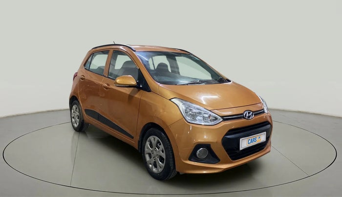 2016 Hyundai Grand i10 SPORTZ 1.2 KAPPA VTVT, Petrol, Manual, 55,432 km, Right Front Diagonal