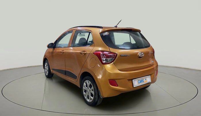 2016 Hyundai Grand i10 SPORTZ 1.2 KAPPA VTVT, Petrol, Manual, 55,432 km, Left Back Diagonal