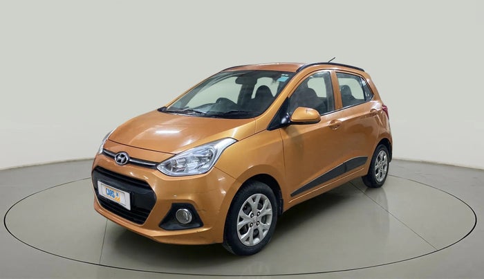 2016 Hyundai Grand i10 SPORTZ 1.2 KAPPA VTVT, Petrol, Manual, 55,432 km, Left Front Diagonal