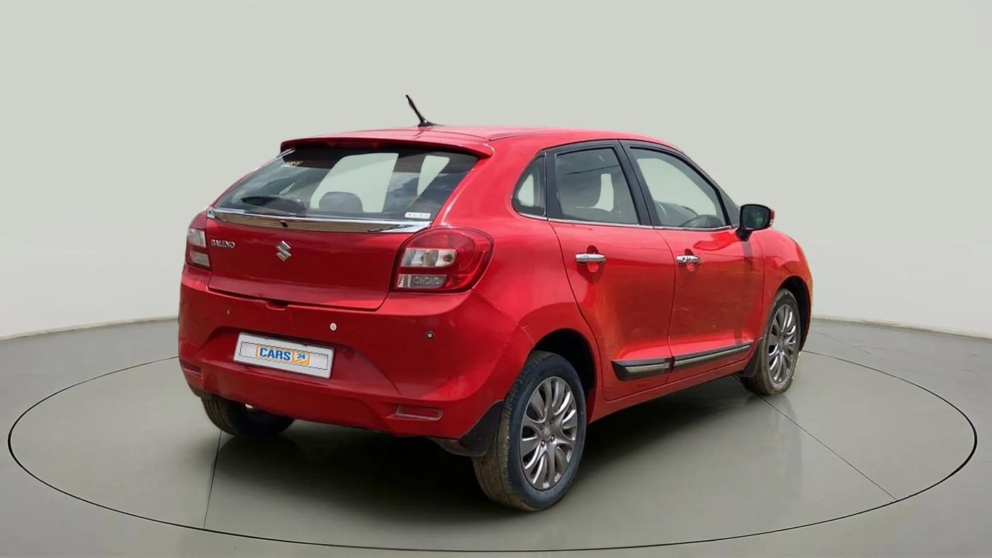 2018 Maruti Baleno ALPHA PETROL 1.2, Petrol, Manual, 77,425 km, Right Back Diagonal