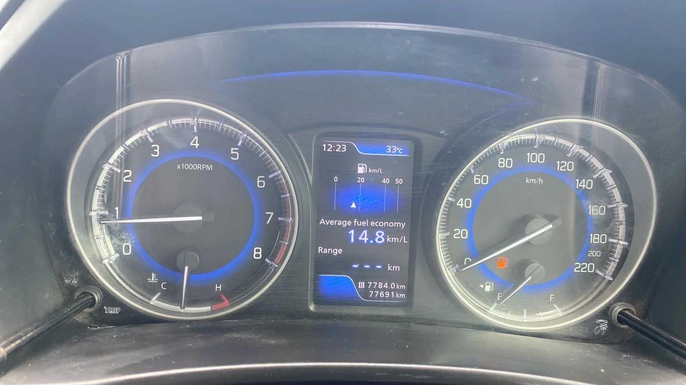 2018 Maruti Baleno ALPHA PETROL 1.2, Petrol, Manual, 77,425 km, Odometer Image