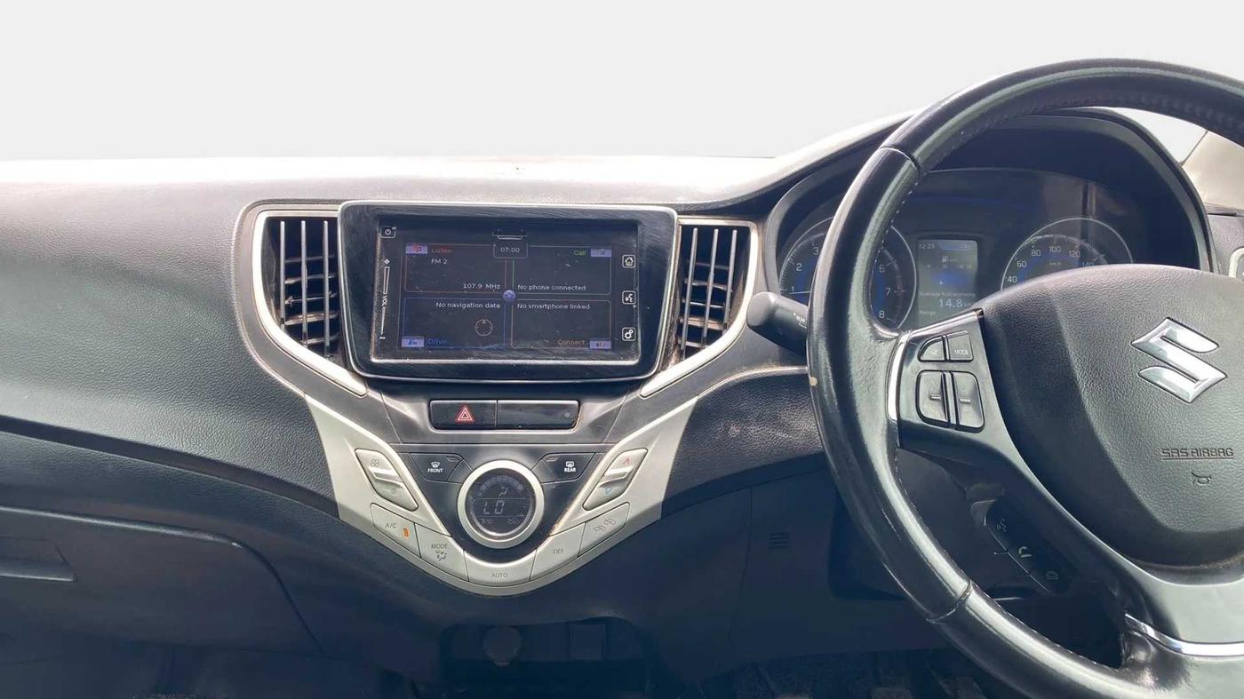 2018 Maruti Baleno ALPHA PETROL 1.2, Petrol, Manual, 77,425 km, Air Conditioner