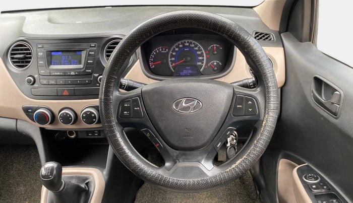 2018 Hyundai Grand i10 MAGNA 1.2 KAPPA VTVT, Petrol, Manual, 93,243 km, Steering Wheel Close Up