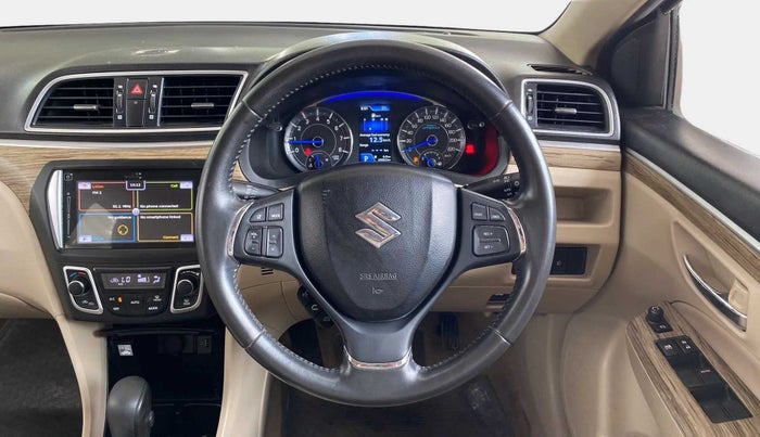 2020 Maruti Ciaz ALPHA  AT 1.5 SHVS PETROL, Petrol, Automatic, 45,453 km, Steering Wheel Close Up