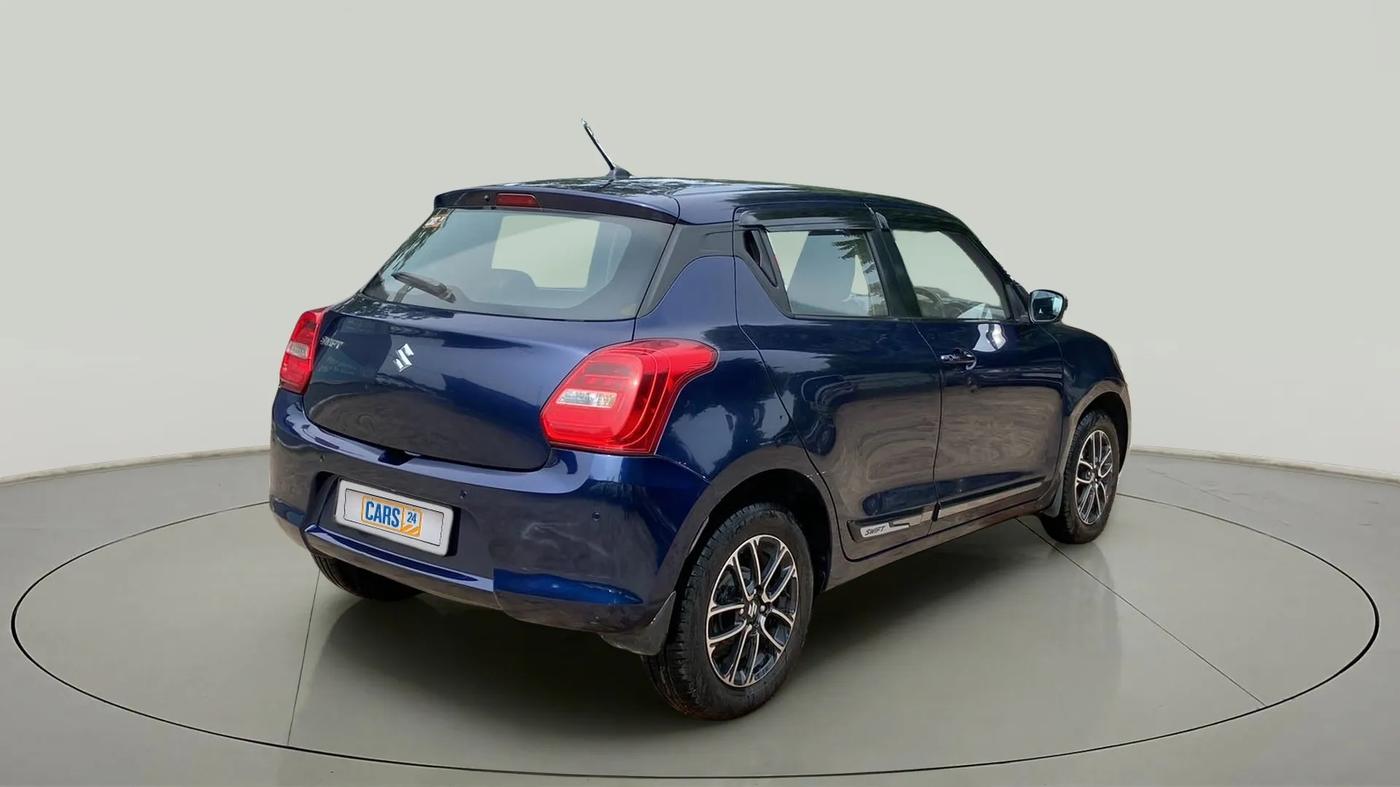 2020 Maruti Swift ZXI PLUS AMT, Petrol, Automatic, 72,424 km, Right Back Diagonal