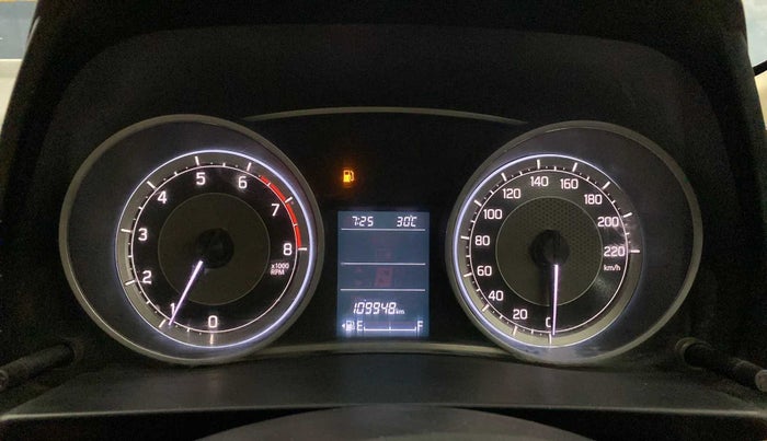 2019 Maruti Dzire ZXI PLUS, Petrol, Manual, 1,09,938 km, Odometer Image