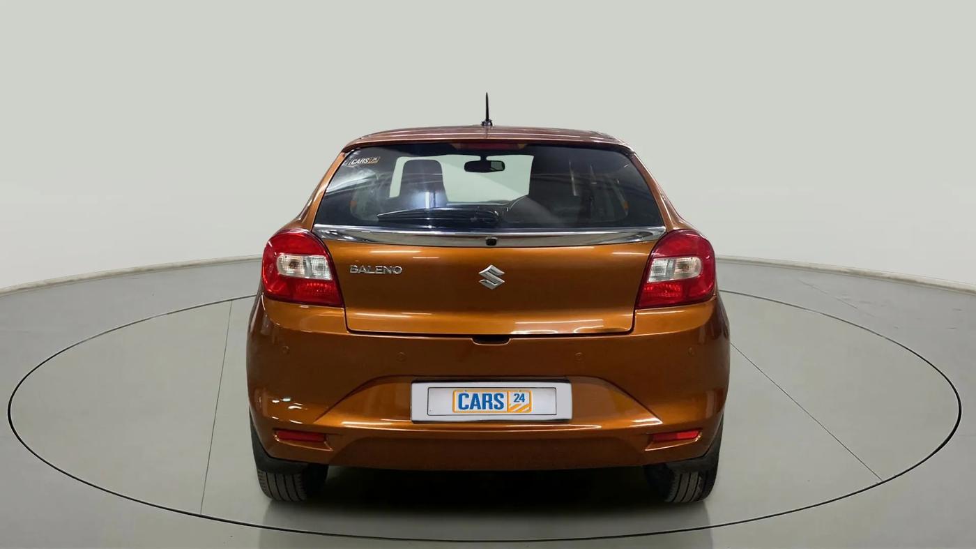 2017 Maruti Baleno ZETA CVT PETROL 1.2, Petrol, Automatic, 1,13,904 km, Back/Rear