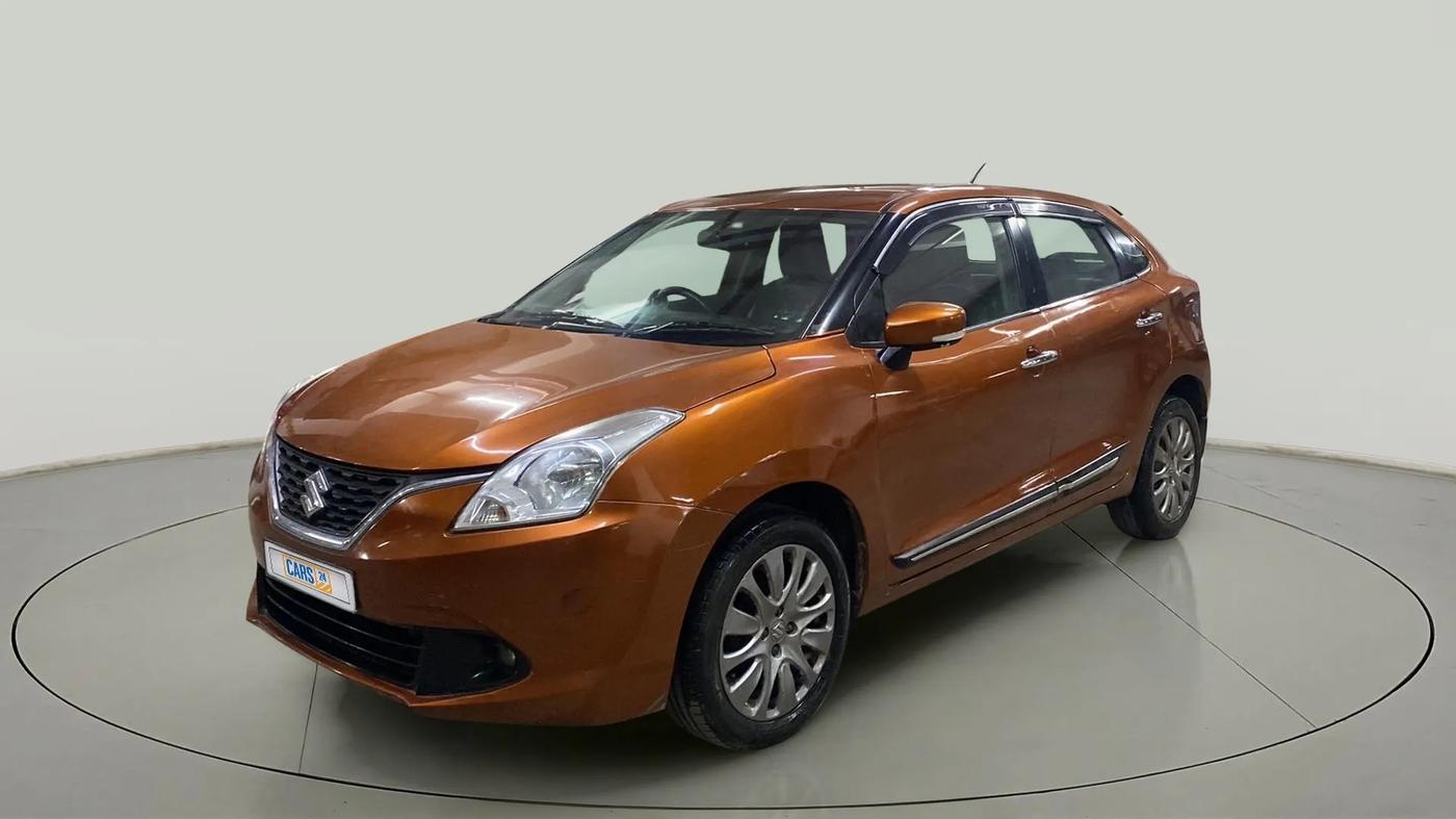 2017 Maruti Baleno ZETA CVT PETROL 1.2, Petrol, Automatic, 1,13,904 km, Left Front Diagonal