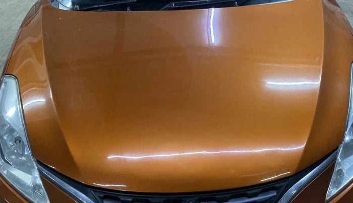 2017 Maruti Baleno ZETA CVT PETROL 1.2, Petrol, Automatic, 1,13,904 km, Bonnet (hood) - Minor scratches