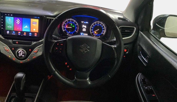 2017 Maruti Baleno ZETA CVT PETROL 1.2, Petrol, Automatic, 1,13,904 km, Steering Wheel Close Up