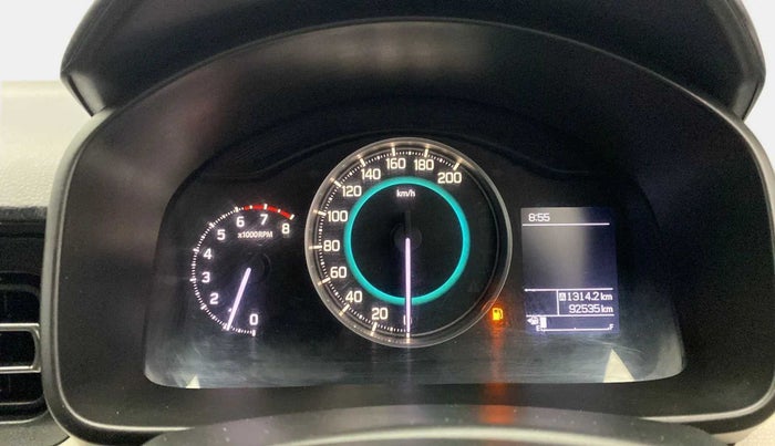 2018 Maruti IGNIS ZETA 1.2, Petrol, Manual, 92,528 km, Odometer Image