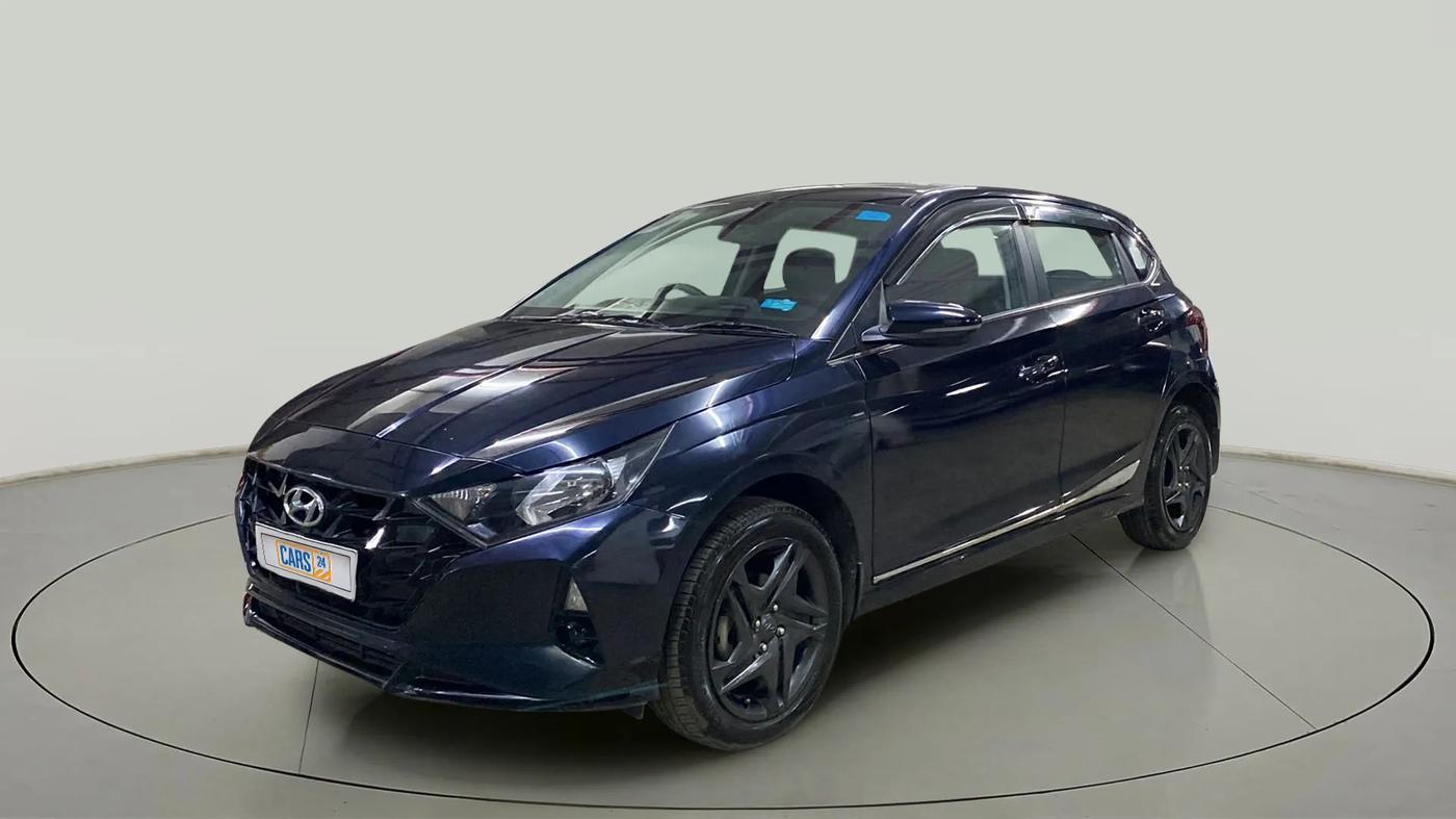 2022 Hyundai NEW I20 Sportz 1.2 IVT, Petrol, Automatic, 8,477 km, Left Front Diagonal