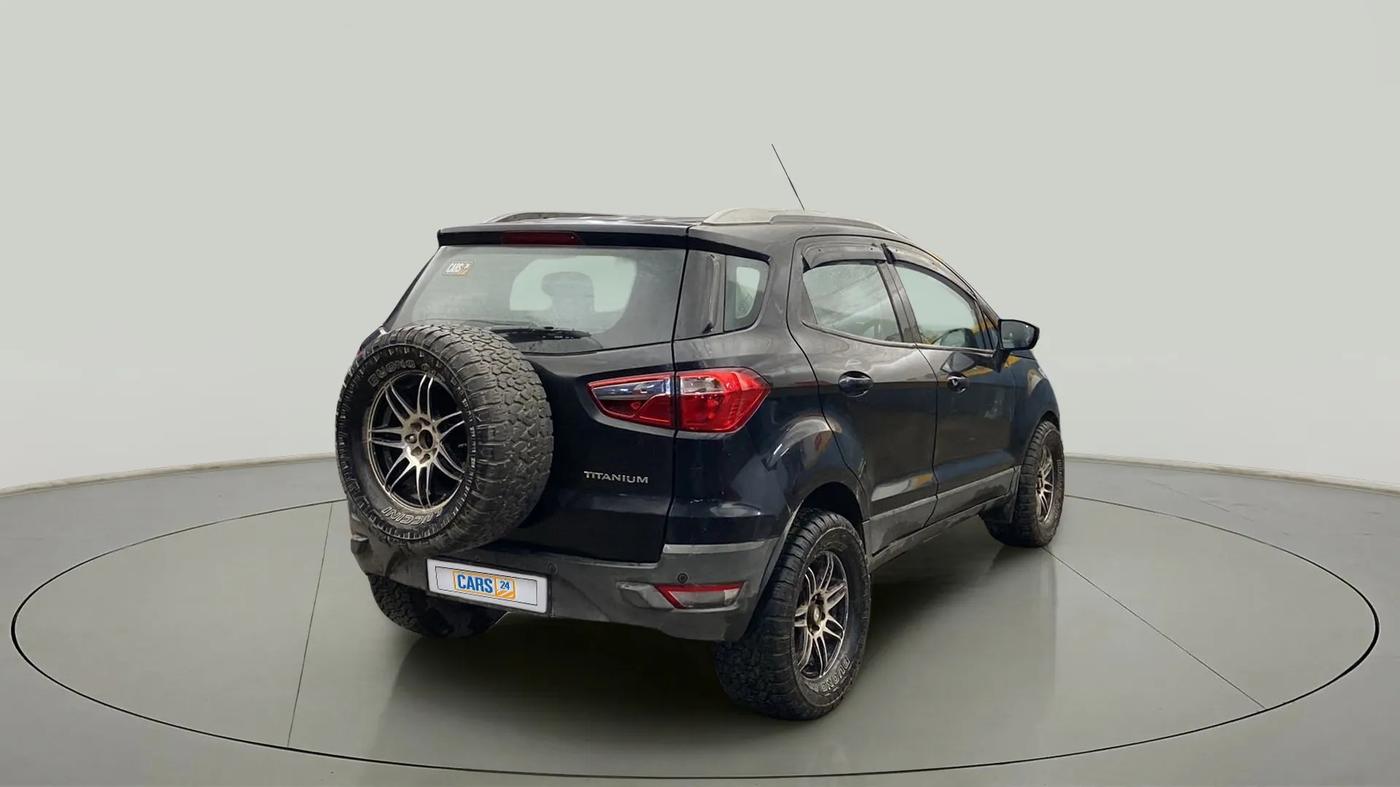 2015 Ford Ecosport TITANIUM 1.5L PETROL AT, Petrol, Automatic, 55,694 km, Right Back Diagonal