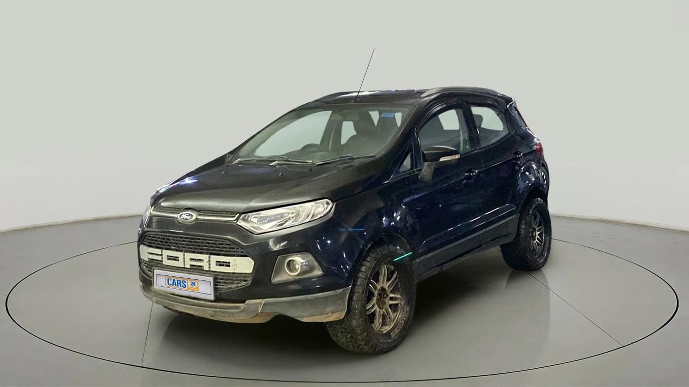 2015 Ford Ecosport TITANIUM 1.5L PETROL AT, Petrol, Automatic, 55,694 km, Left Front Diagonal