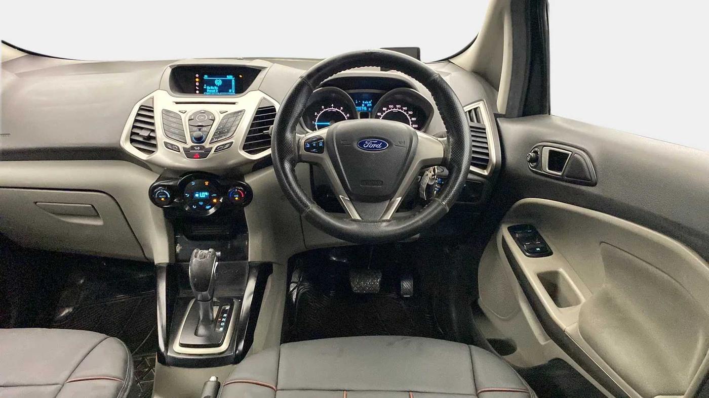 2015 Ford Ecosport TITANIUM 1.5L PETROL AT, Petrol, Automatic, 55,694 km, Steering Wheel Close Up