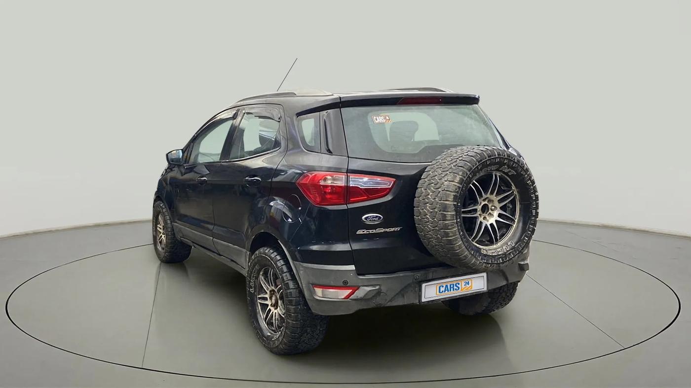 2015 Ford Ecosport TITANIUM 1.5L PETROL AT, Petrol, Automatic, 55,694 km, Left Back Diagonal