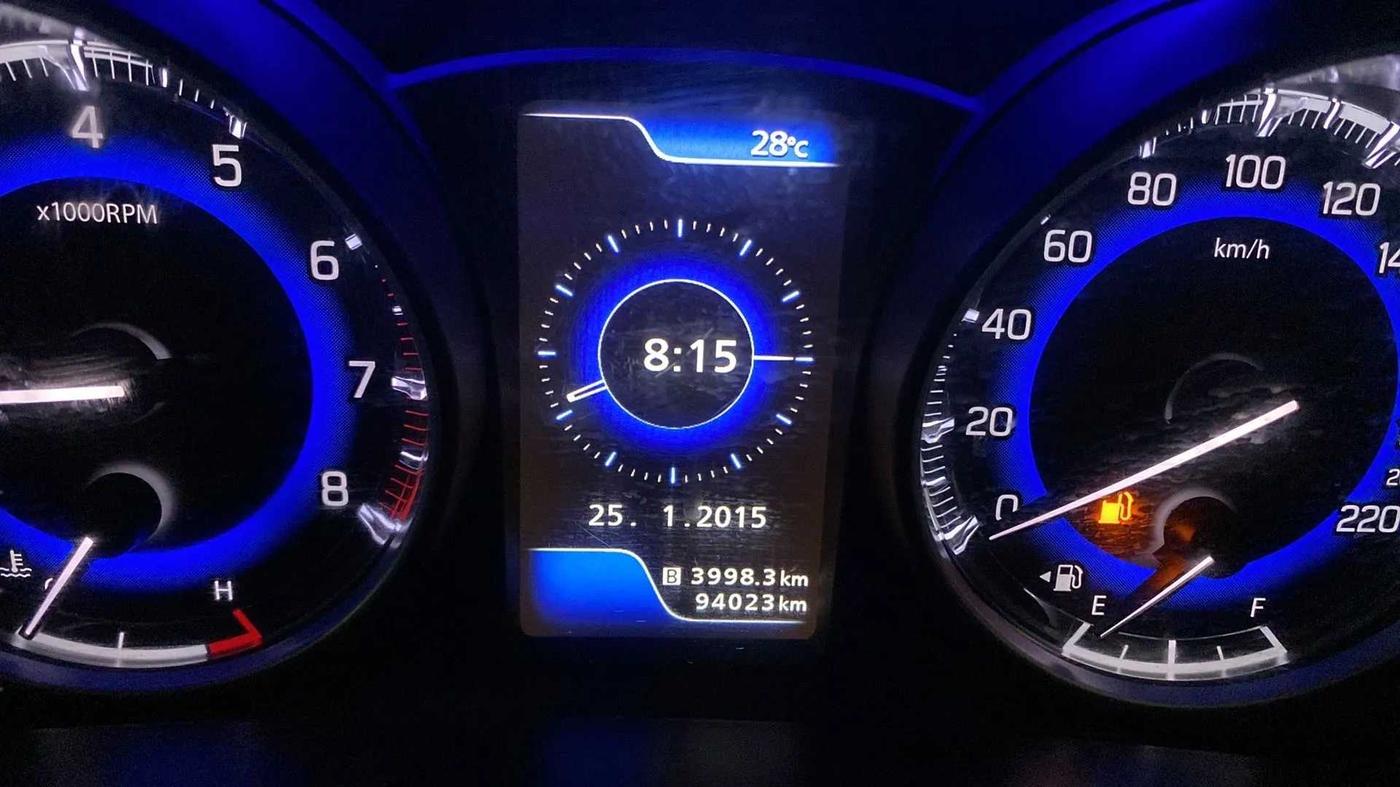 2017 Maruti Baleno ZETA PETROL 1.2, Petrol, Manual, 94,021 km, Odometer Image