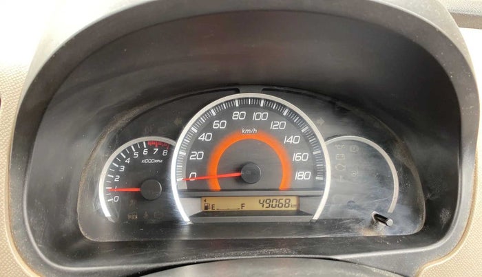 2015 Maruti Wagon R 1.0 VXI, Petrol, Manual, 49,070 km, Odometer Image