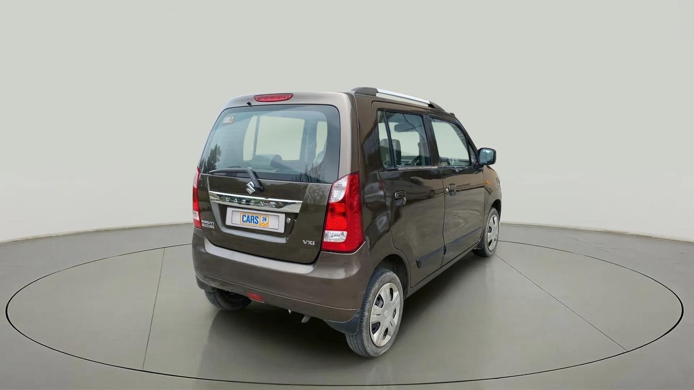 2015 Maruti Wagon R 1.0 VXI, Petrol, Manual, 49,070 km, Right Back Diagonal