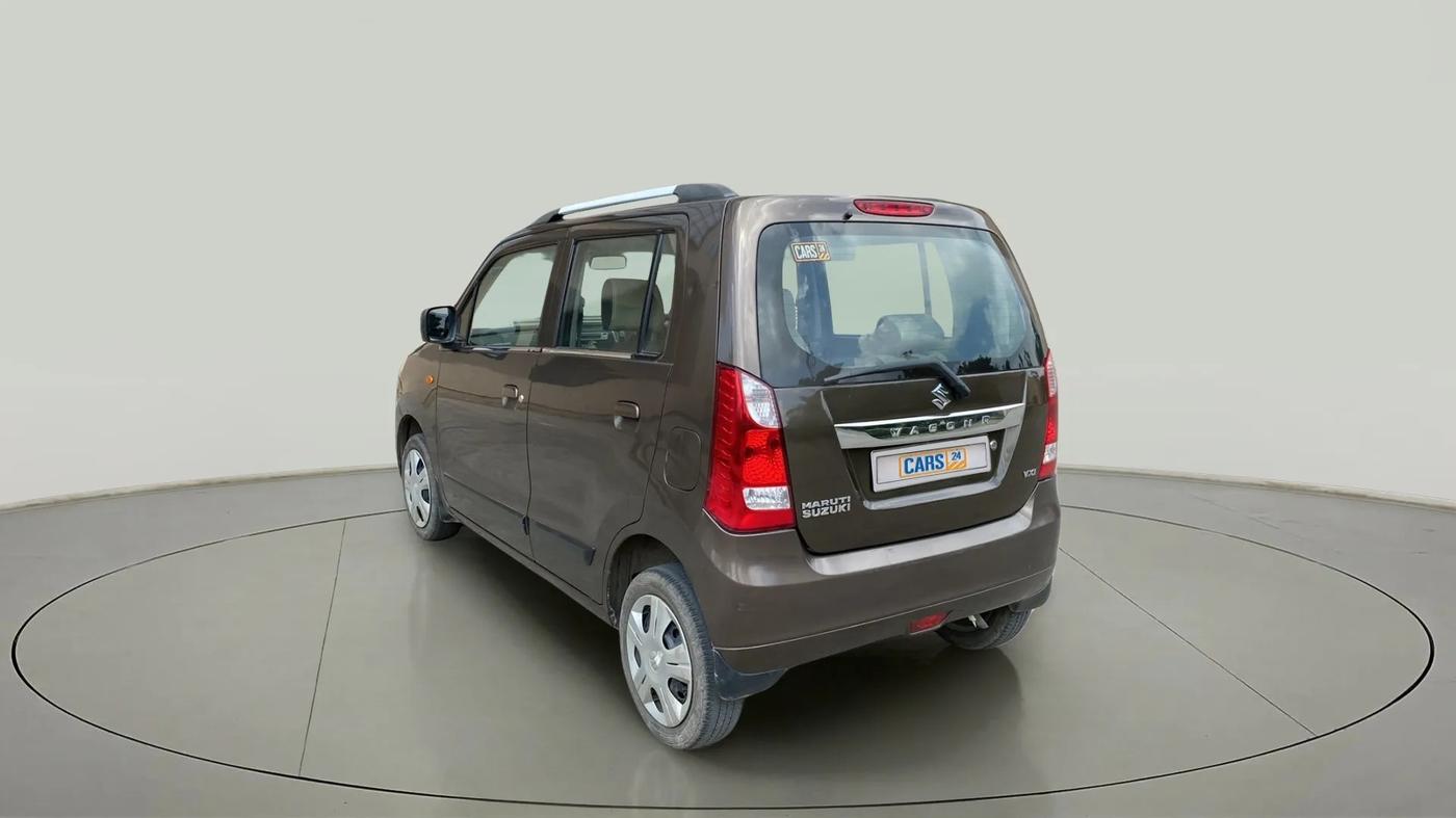 2015 Maruti Wagon R 1.0 VXI, Petrol, Manual, 49,070 km, Left Back Diagonal