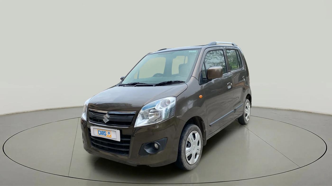 2015 Maruti Wagon R 1.0 VXI, Petrol, Manual, 49,070 km, Left Front Diagonal