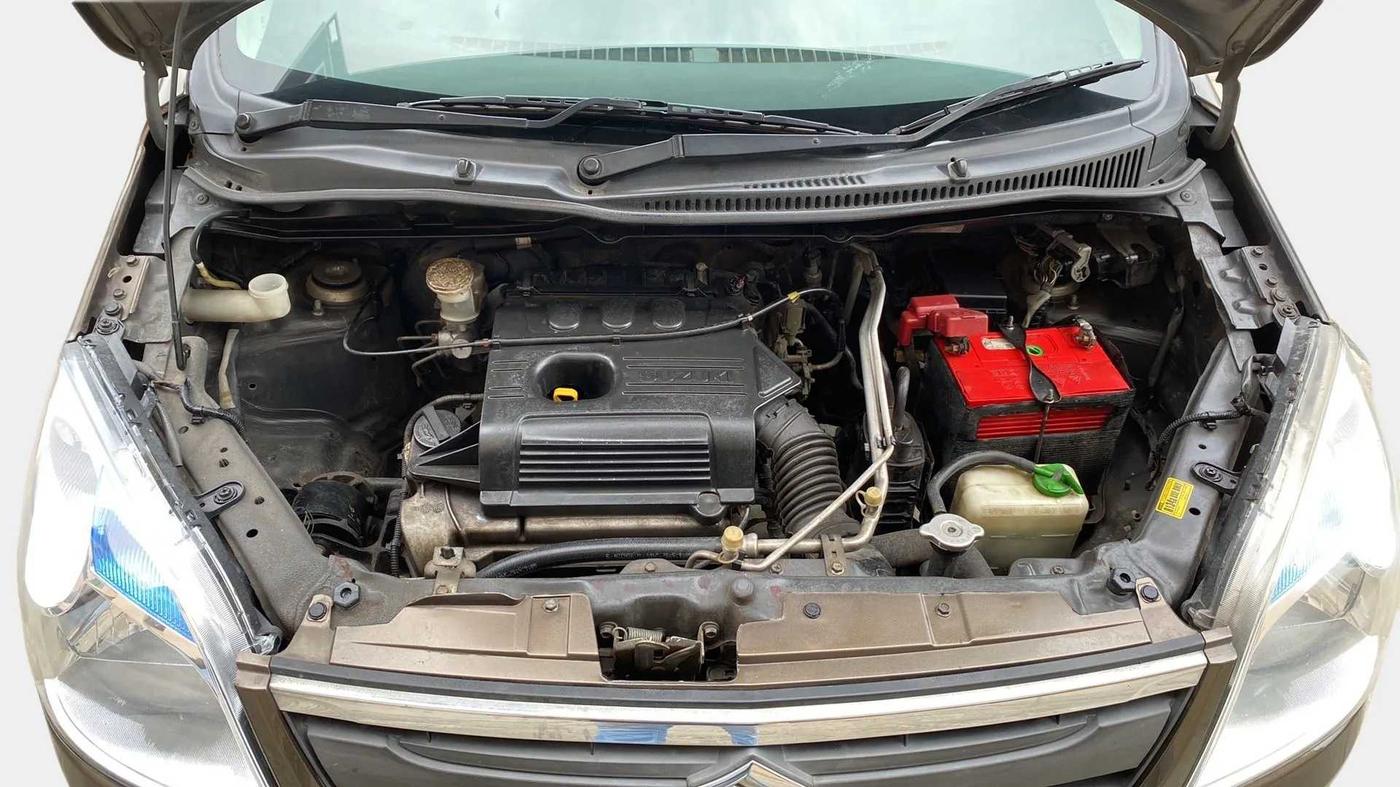 2015 Maruti Wagon R 1.0 VXI, Petrol, Manual, 49,070 km, Open Bonet