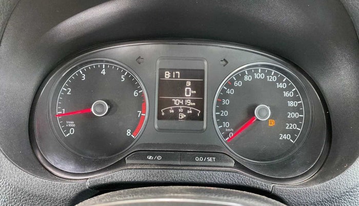 2021 Volkswagen Polo HIGHLINE 1.0L, Petrol, Manual, 70,445 km, Odometer Image