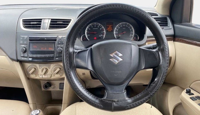 2016 Maruti Swift Dzire VXI (O), Petrol, Manual, 85,653 km, Steering Wheel Close Up