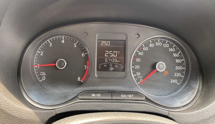 2021 Volkswagen Polo TRENDLINE 1.0L, Petrol, Manual, 67,415 km, Odometer Image