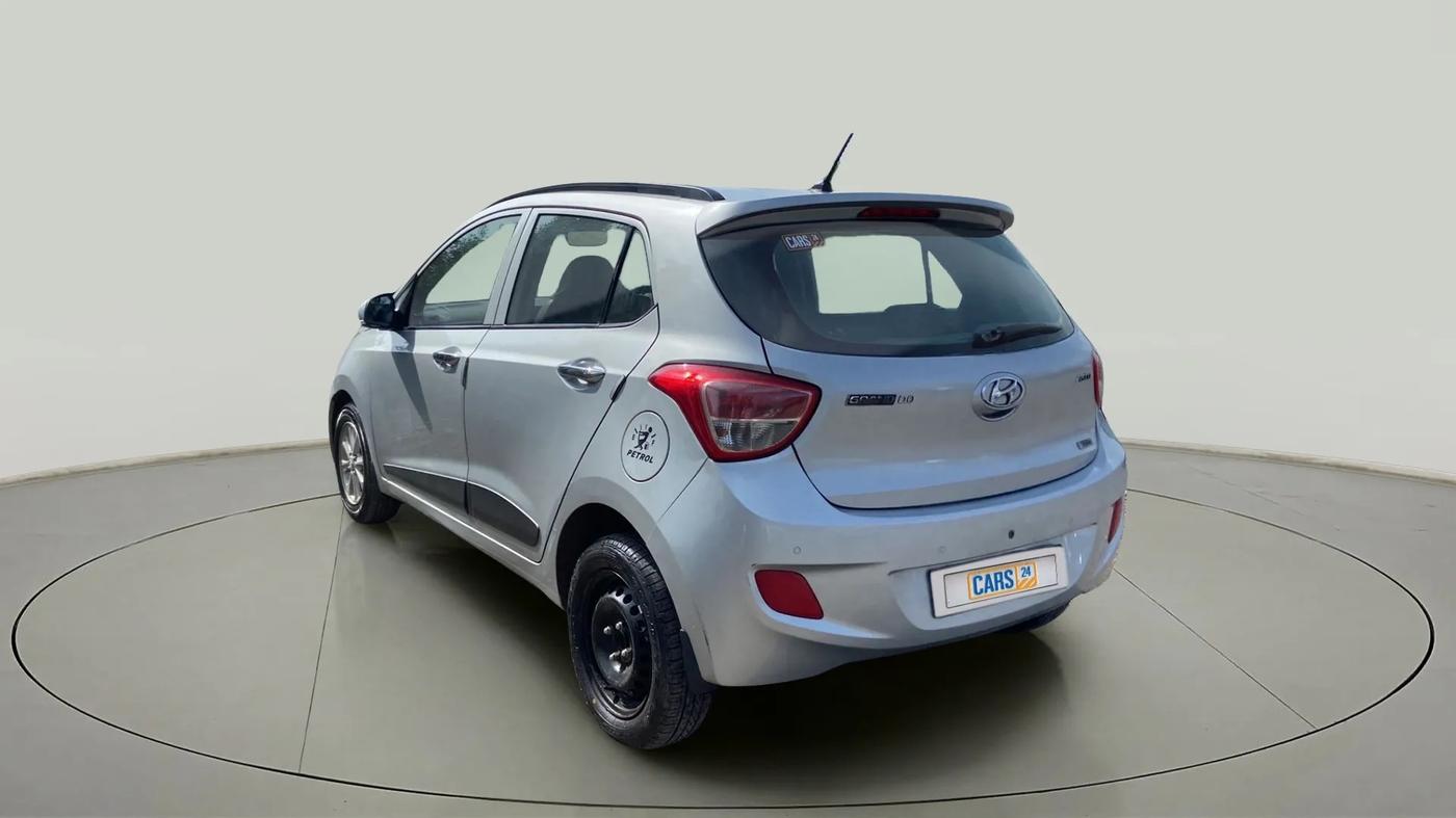 2014 Hyundai Grand i10 ASTA AT 1.2 KAPPA VTVT, Petrol, Automatic, 85,649 km, Left Back Diagonal
