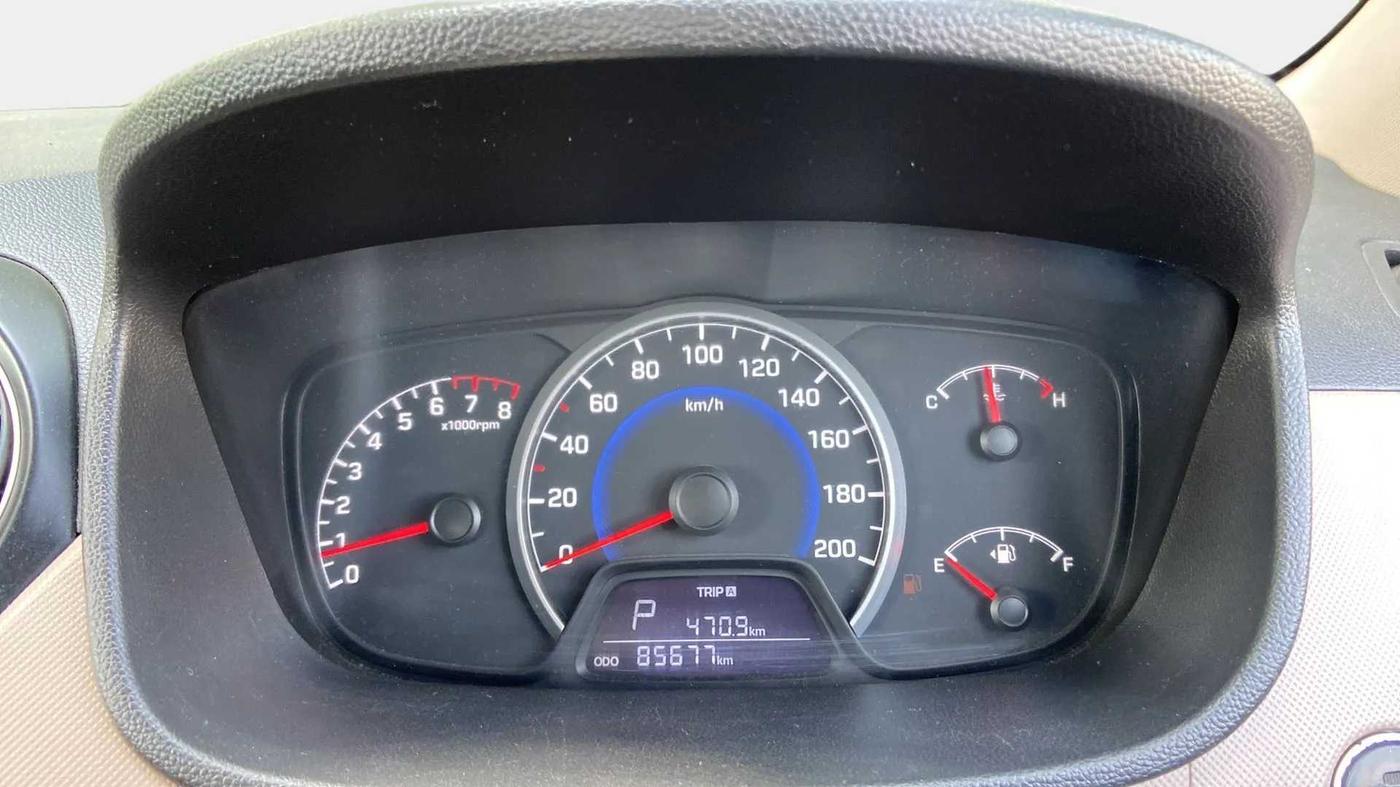 2014 Hyundai Grand i10 ASTA AT 1.2 KAPPA VTVT, Petrol, Automatic, 85,649 km, Odometer Image