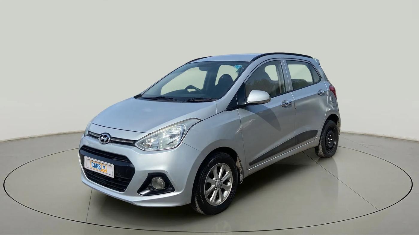 2014 Hyundai Grand i10 ASTA AT 1.2 KAPPA VTVT, Petrol, Automatic, 85,649 km, Left Front Diagonal
