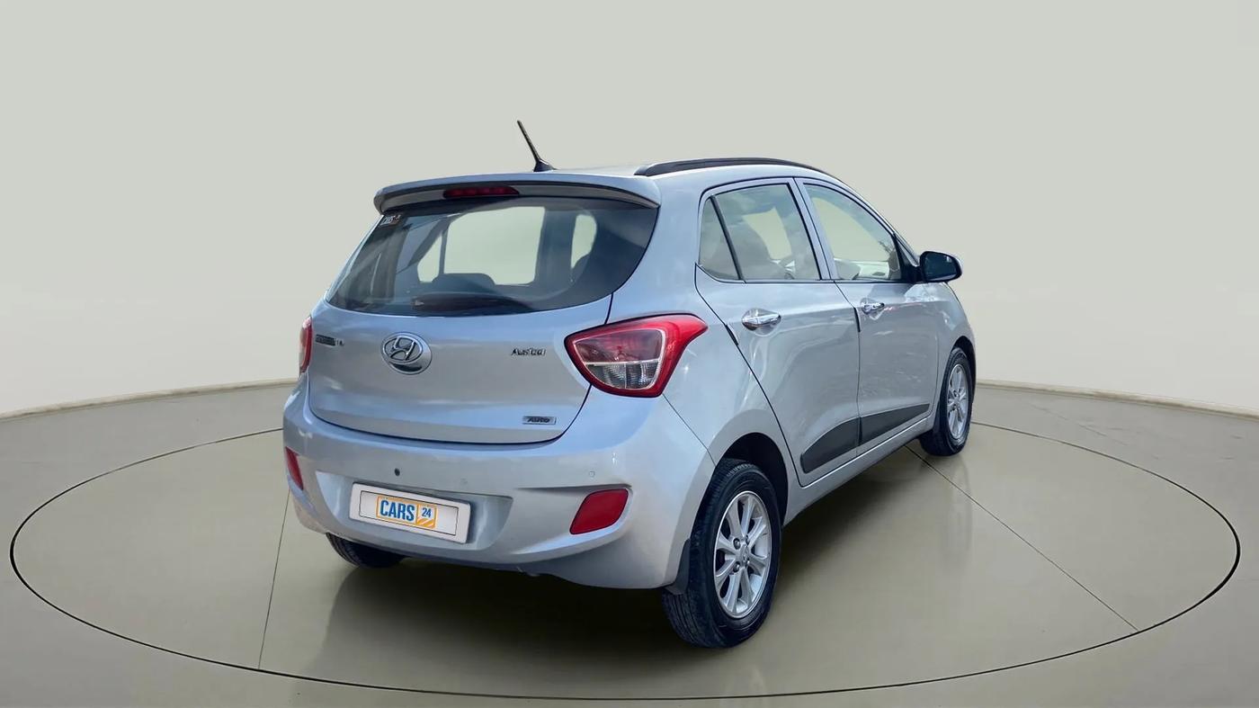 2014 Hyundai Grand i10 ASTA AT 1.2 KAPPA VTVT, Petrol, Automatic, 85,649 km, Right Back Diagonal