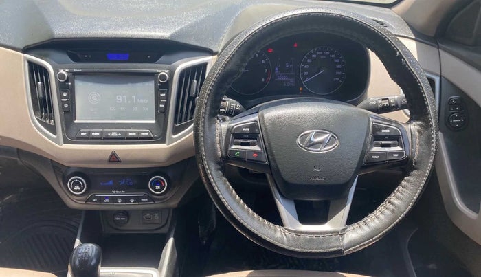 2018 Hyundai Creta SX PLUS 1.6 PETROL, Petrol, Manual, 61,103 km, Steering Wheel Close Up