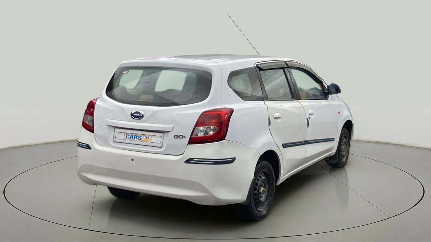 2018 Datsun Go Plus T, CNG, Manual, 46,921 km, Right Back Diagonal