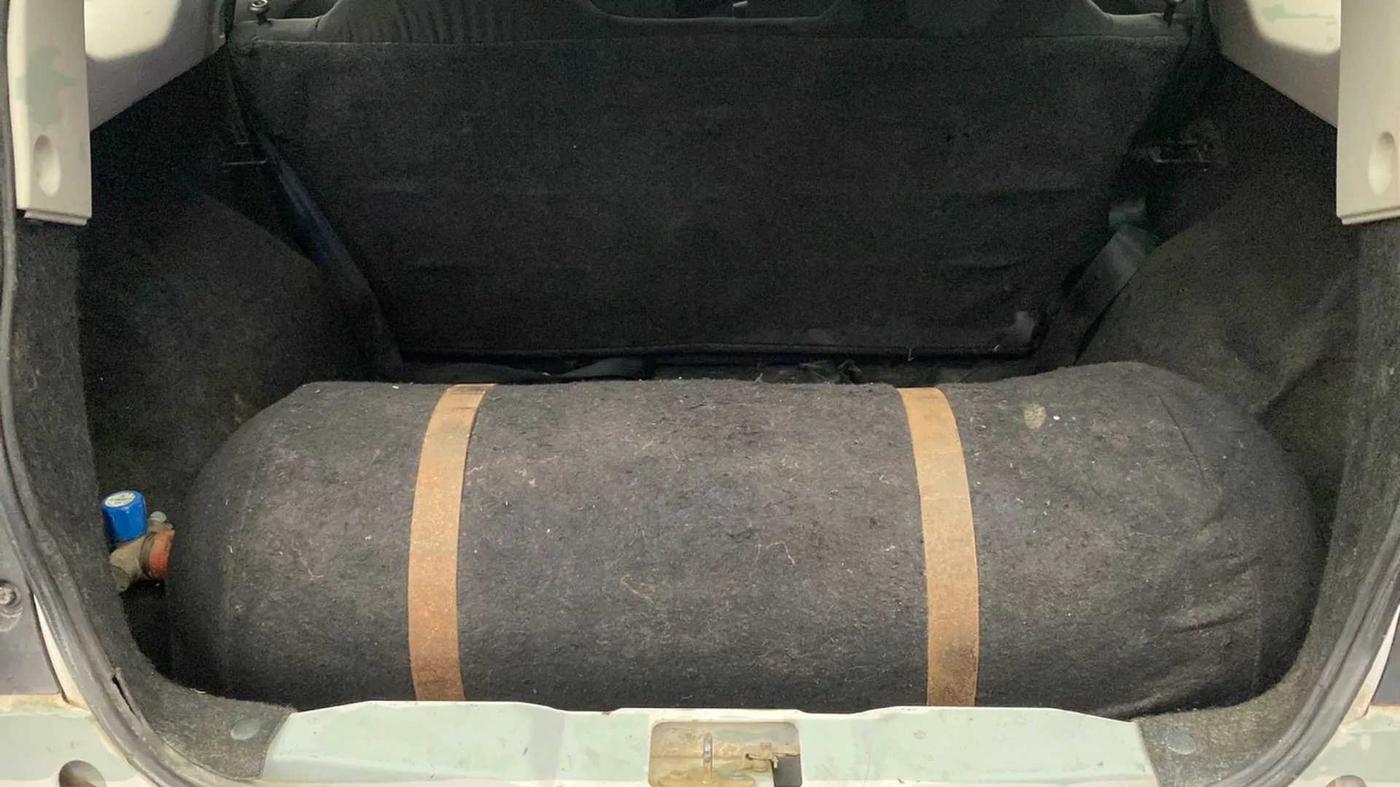 2018 Datsun Go Plus T, CNG, Manual, 46,921 km, Boot Inside