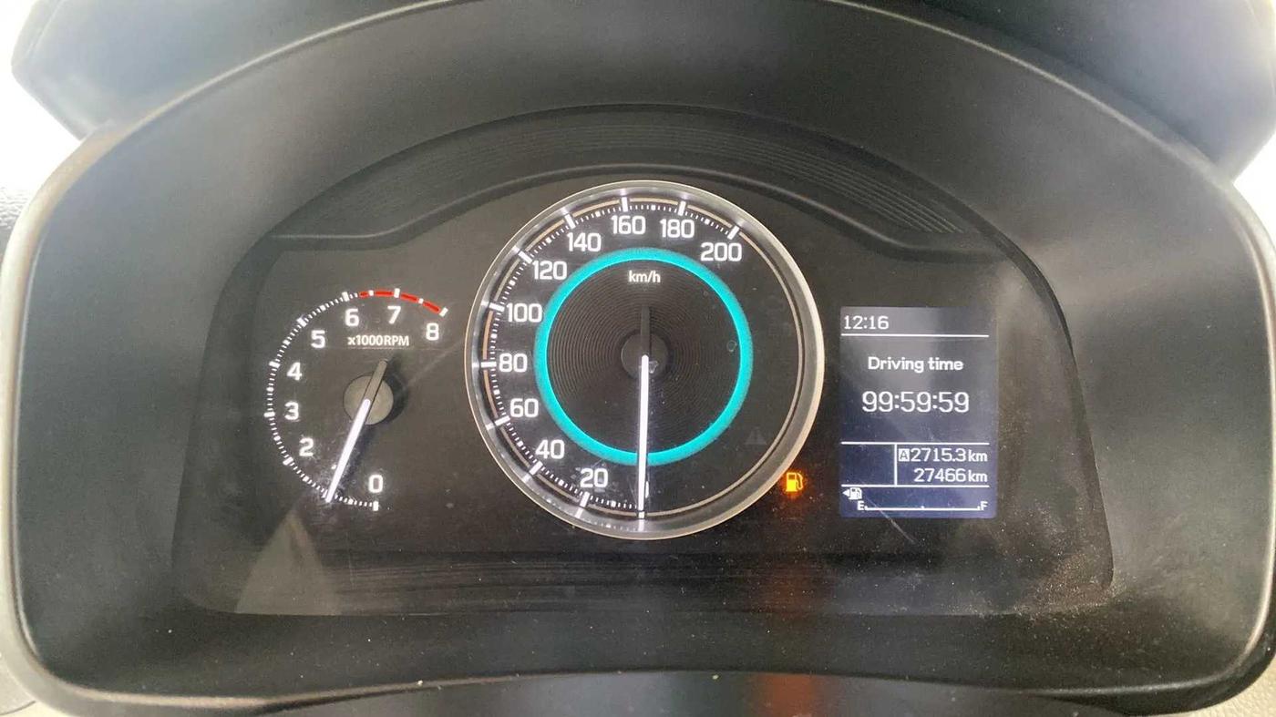 2020 Maruti IGNIS ZETA 1.2, Petrol, Manual, 27,507 km, Odometer Image