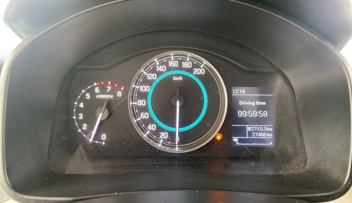 2020 Maruti IGNIS ZETA 1.2, Petrol, Manual, 27,507 km, Odometer Image