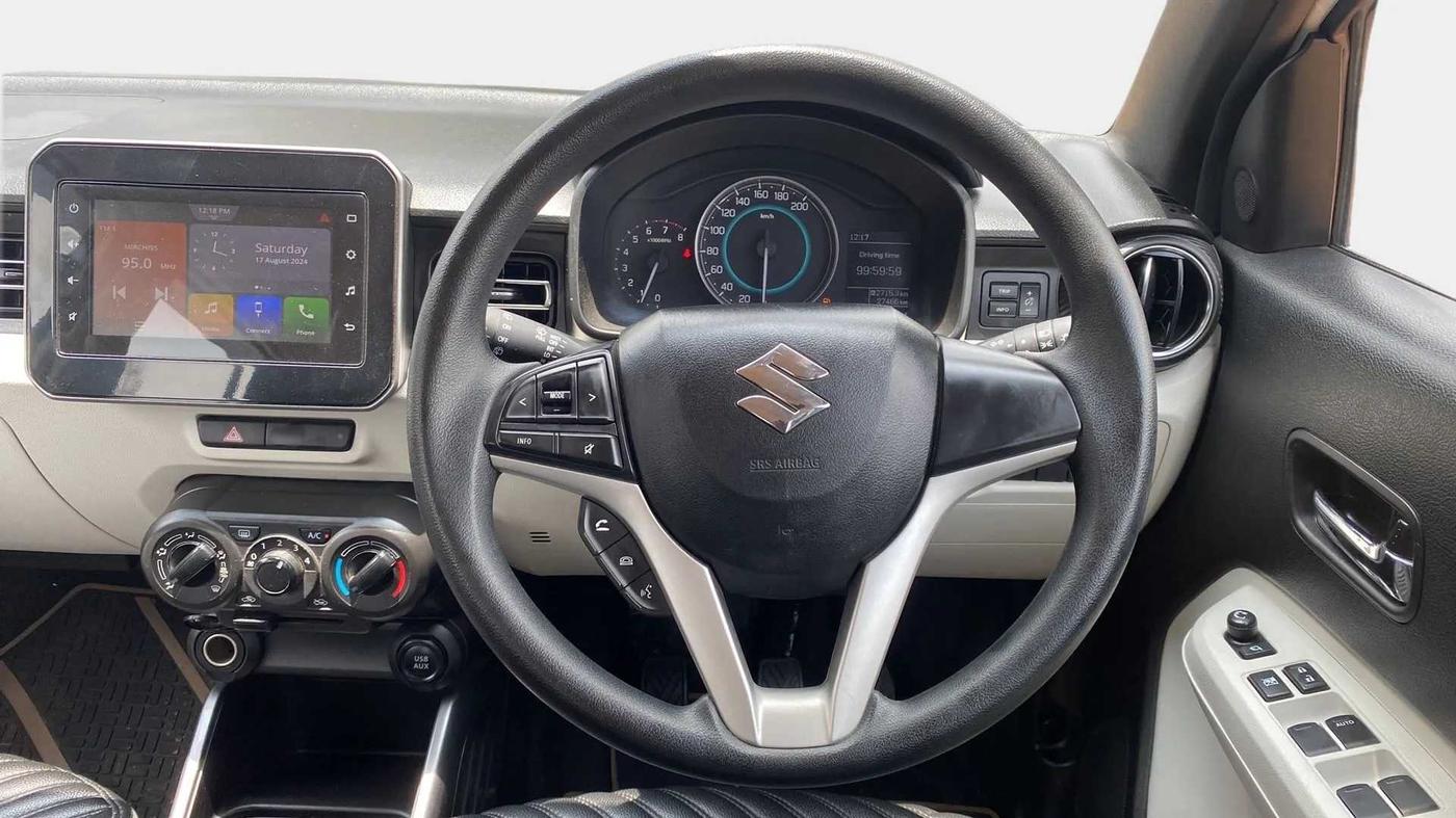 2020 Maruti IGNIS ZETA 1.2, Petrol, Manual, 27,507 km, Steering Wheel Close Up