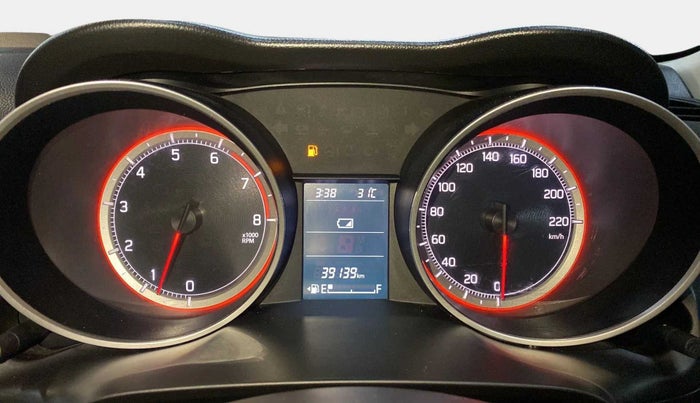 2021 Maruti Swift ZXI, Petrol, Manual, 39,153 km, Odometer Image