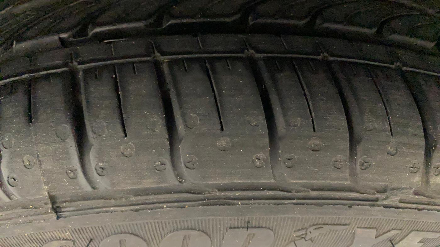 2018 Tata TIGOR XZA PETROL, Petrol, Automatic, 41,916 km, Left Front Tyre Tread