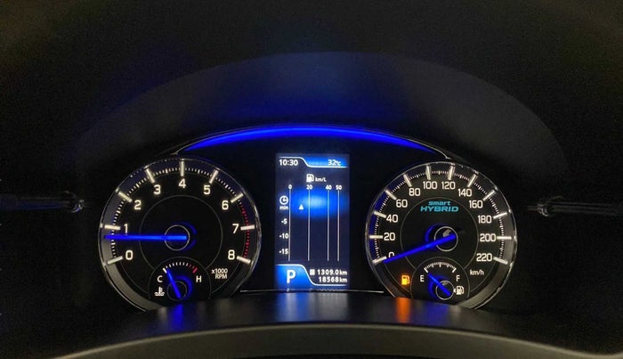 2021 Maruti Ciaz ALPHA  AT 1.5 SHVS PETROL, Petrol, Automatic, 19,014 km, Odometer Image