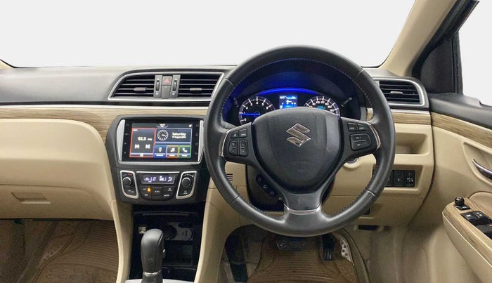 2021 Maruti Ciaz ALPHA  AT 1.5 SHVS PETROL, Petrol, Automatic, 19,014 km, Steering Wheel Close Up