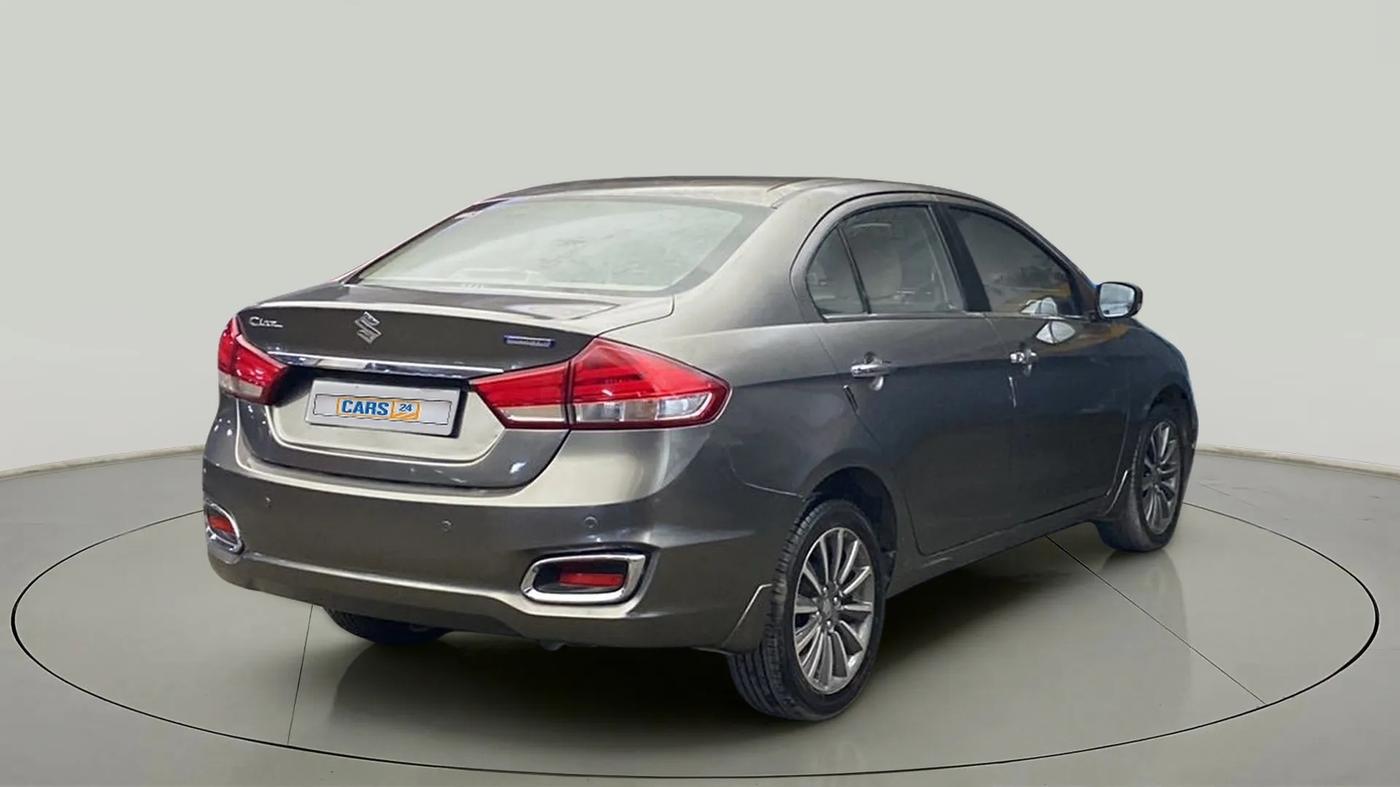 2021 Maruti Ciaz ALPHA  AT 1.5 SHVS PETROL, Petrol, Automatic, 19,014 km, Right Back Diagonal