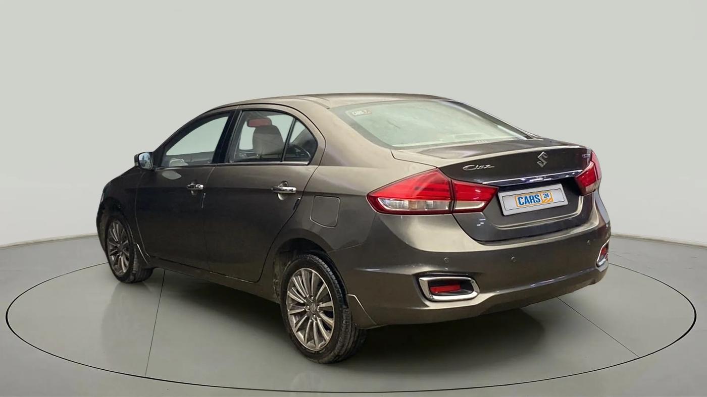 2021 Maruti Ciaz ALPHA  AT 1.5 SHVS PETROL, Petrol, Automatic, 19,014 km, Left Back Diagonal