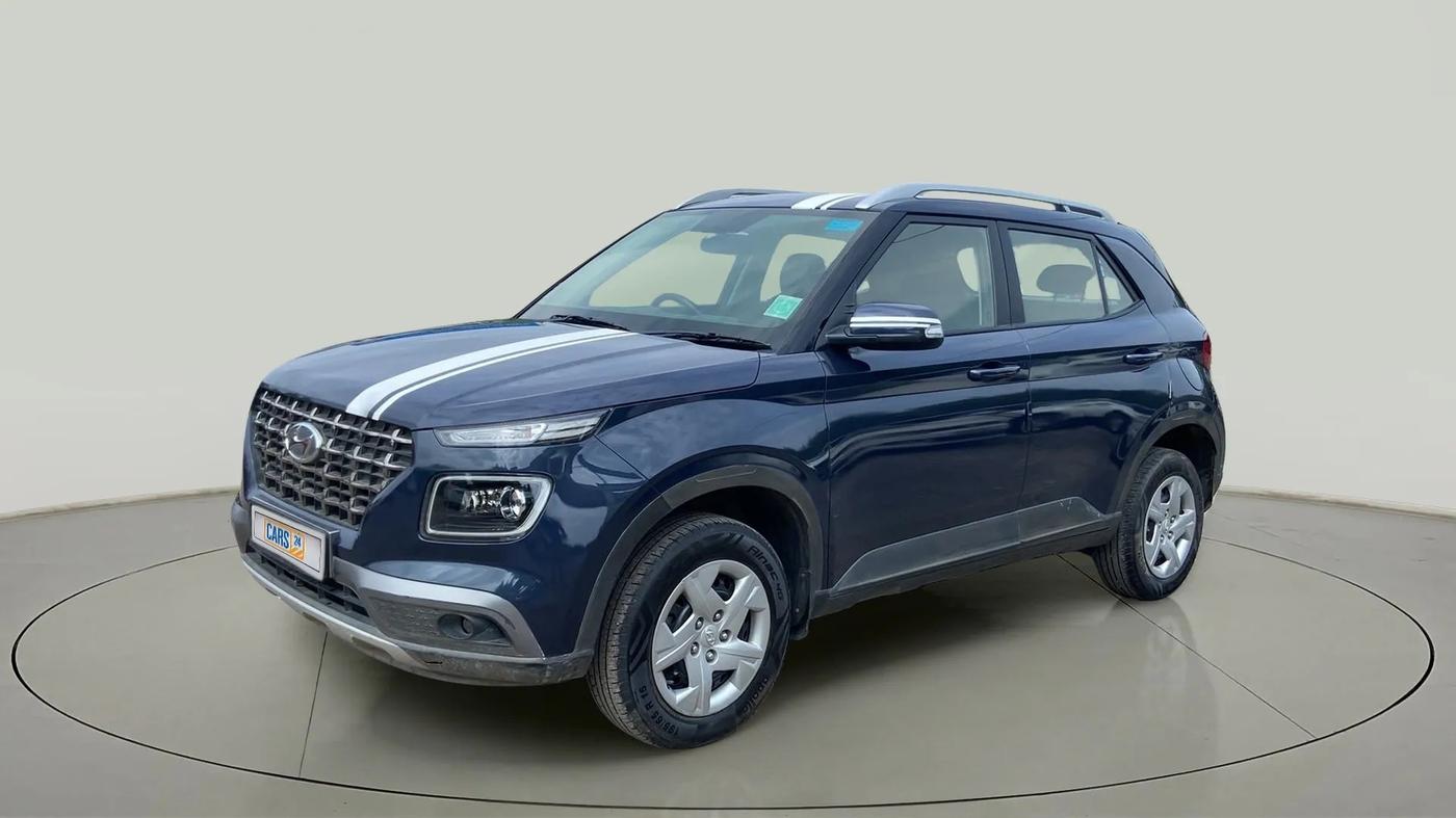 2021 Hyundai VENUE S+ 1.2, Petrol, Manual, 19,907 km, Left Front Diagonal