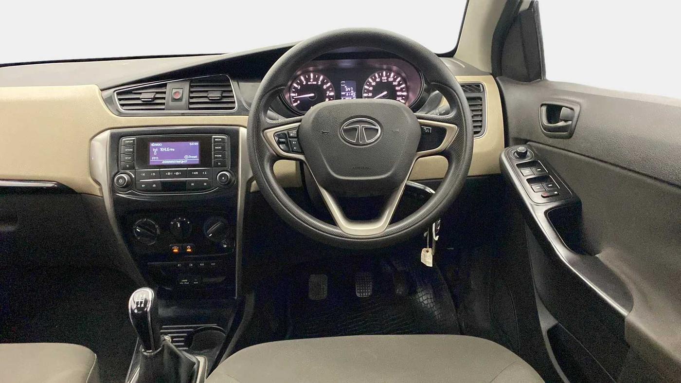 2015 Tata Zest XMS PETROL, Petrol, Manual, 61,317 km, Steering Wheel Close Up