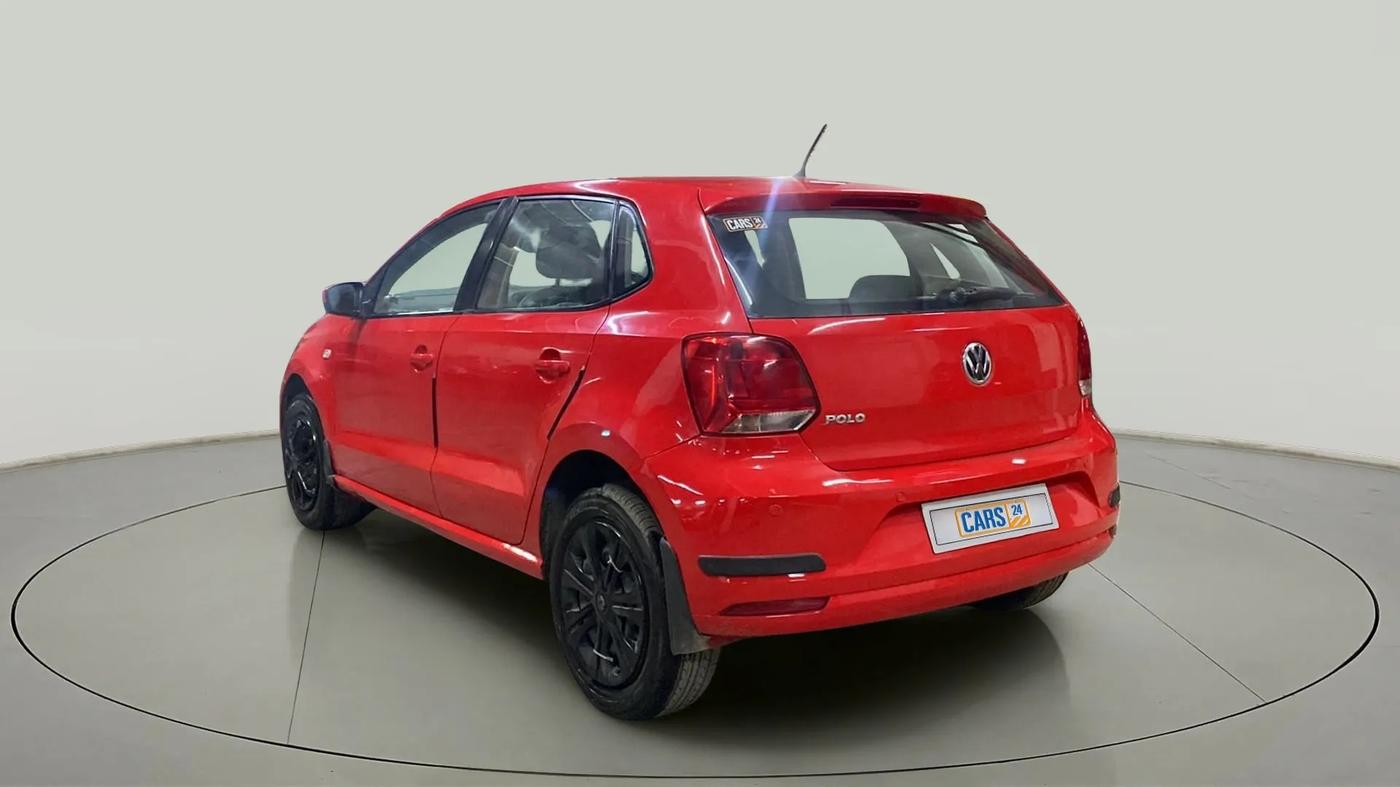 2015 Volkswagen Polo COMFORTLINE 1.2L, Petrol, Manual, 66,488 km, Left Back Diagonal