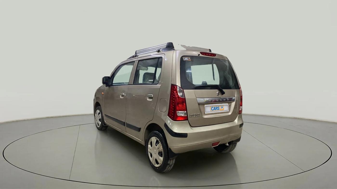 2014 Maruti Wagon R 1.0 VXI, Petrol, Manual, 42,307 km, Left Back Diagonal